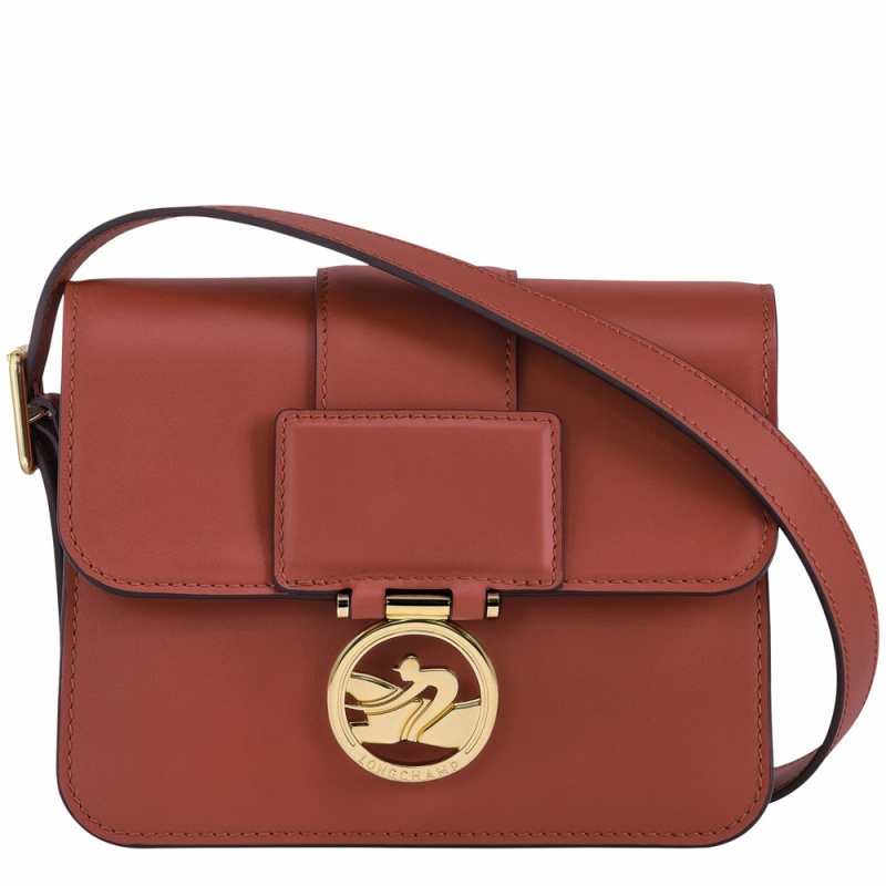 Brown Longchamp Box-Trot S Women's Crossbody Bags